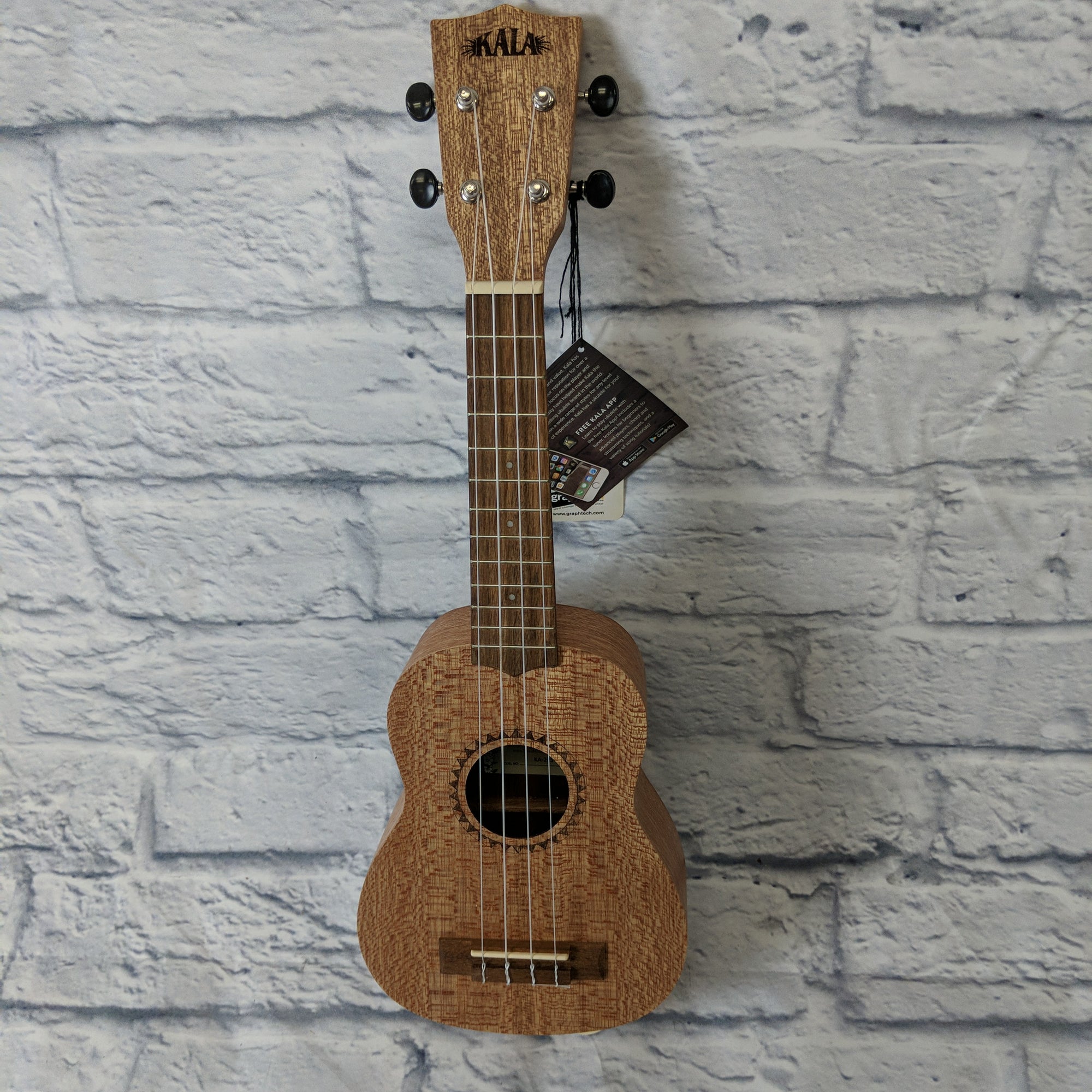 Kala Burled Meranti Soprano Ukulele