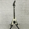 ESP LTD ALEXI-600 Alexi Laiho Electric Guitar - White With Black Pinstripe
