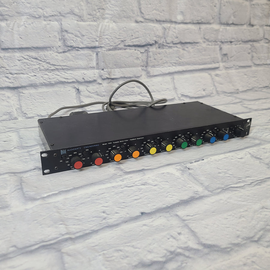 Audioarts Engineering Model 1500 Tuneable Notch Filter-Feedback Suppressor
