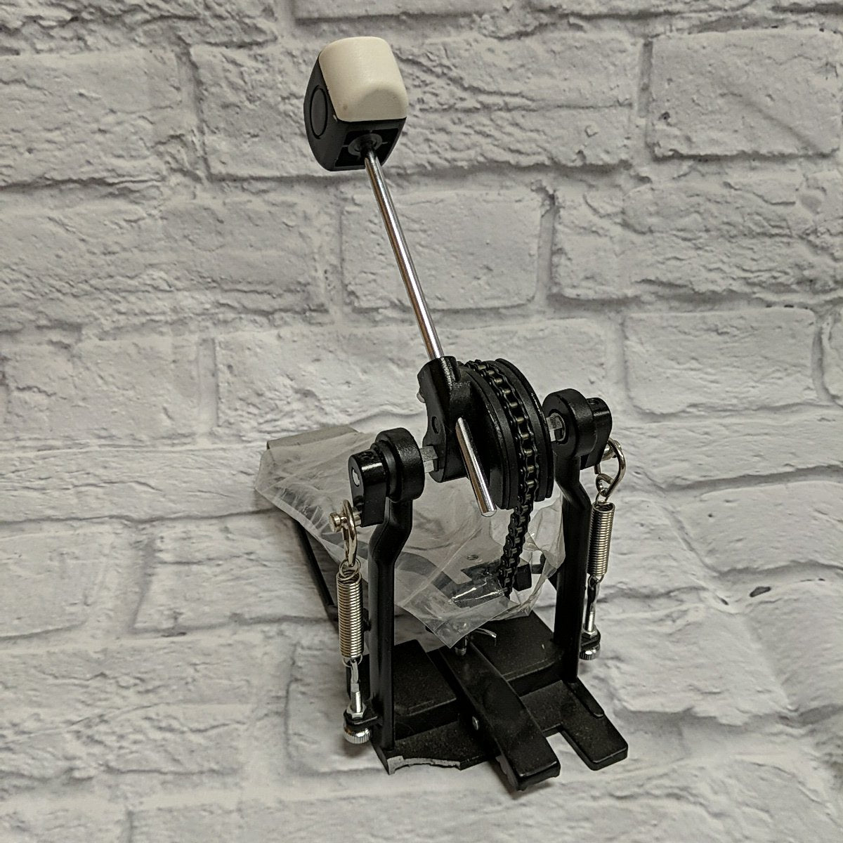 Peace Chain Drive Bass Drum Kick Pedal - Silver Arrow