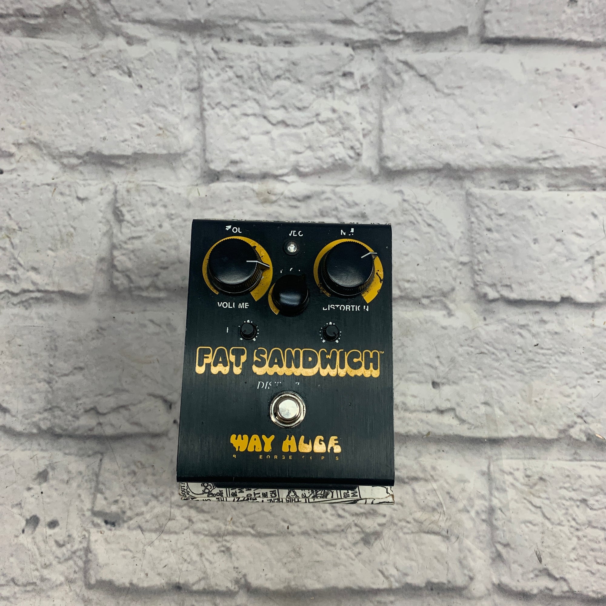 fat sandwich pedal Way Huge Fat Sandwich Distortion Pedal