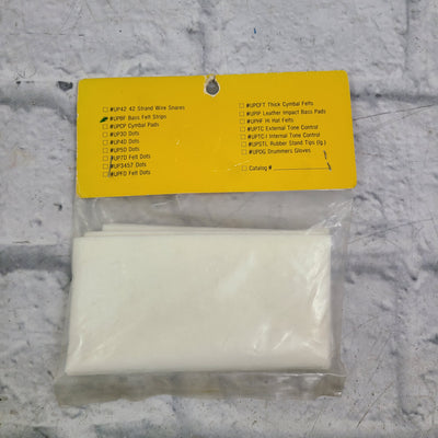 Cannon Percussion UPBF Bass Felt Strips Muffler
