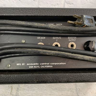 Vintage 1970s Acoustic 150 Bass Head