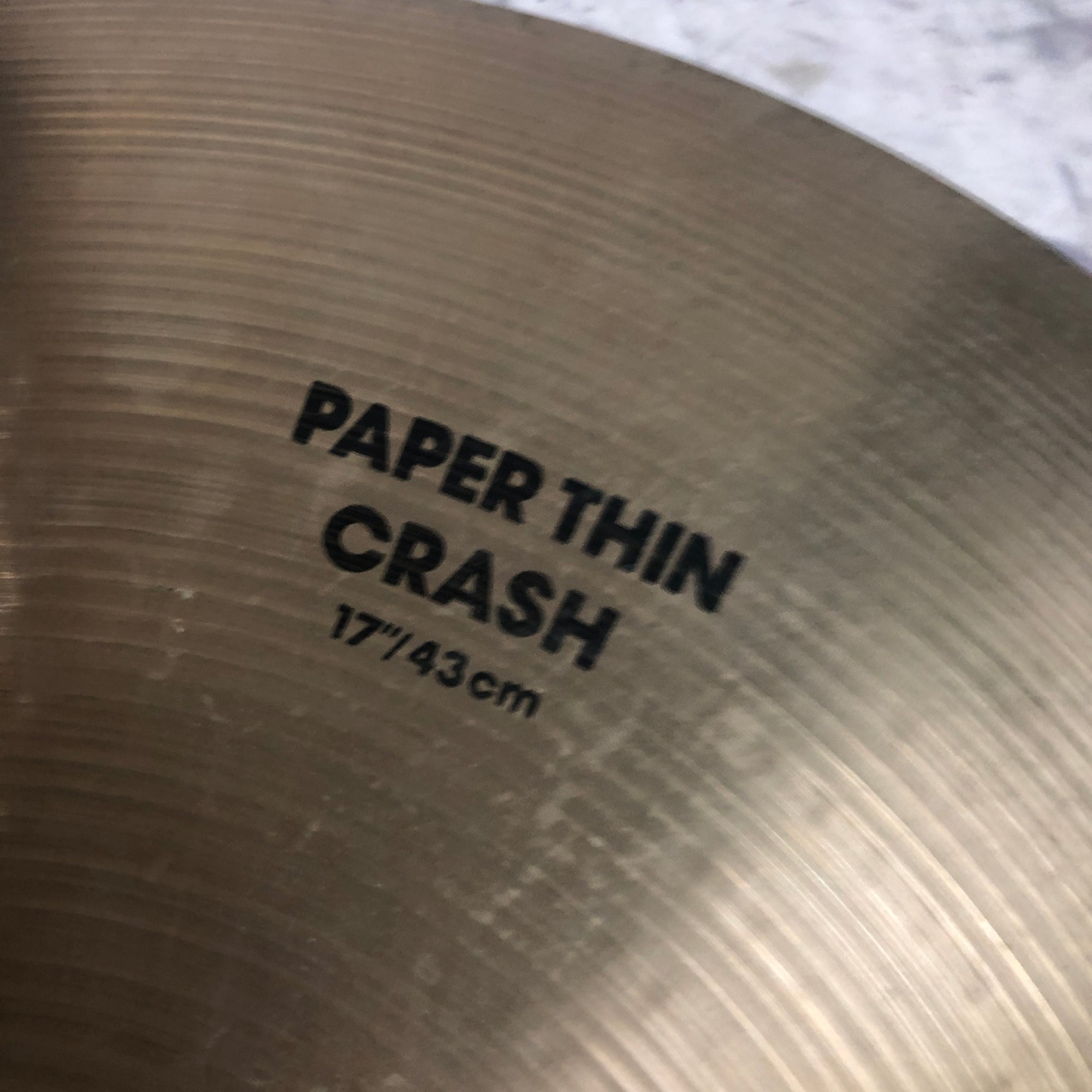 Zildjian 17 Paper Thin Crash Cymbal