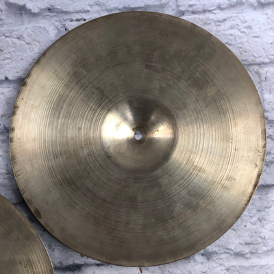 Zildjian 14 Hi Hat Cymbal Pair 1980s