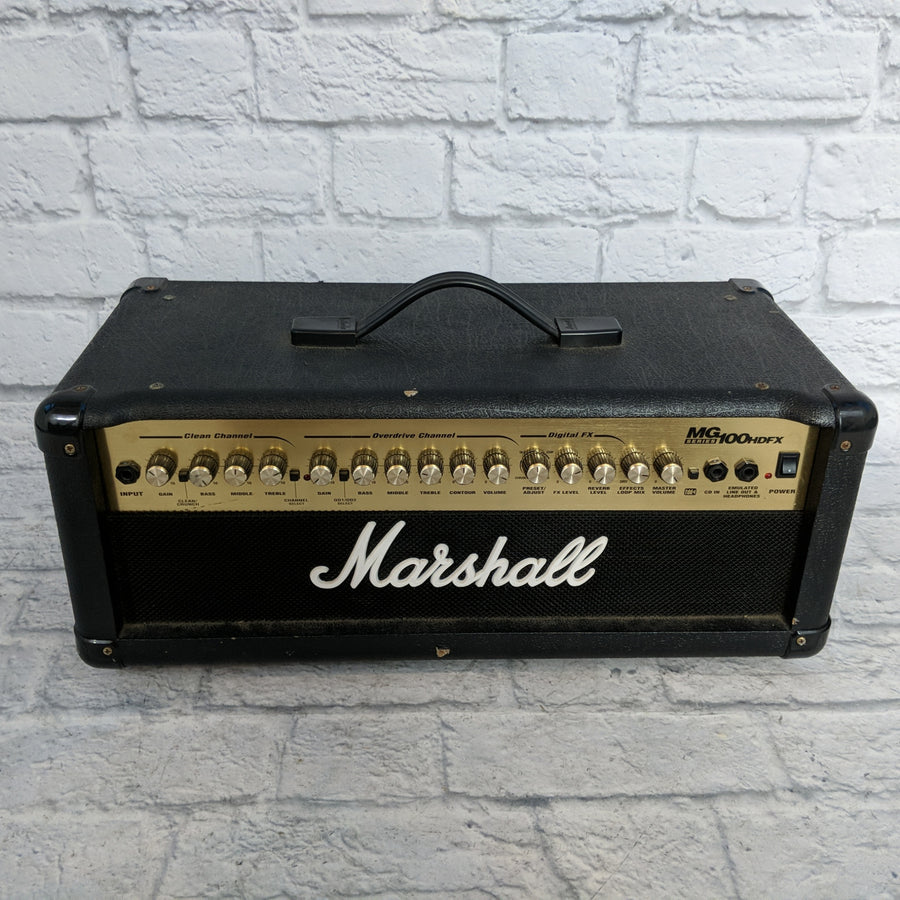 Marshall MG100HDFX 100-Watt Guitar Amp Head w/ Digital Effects