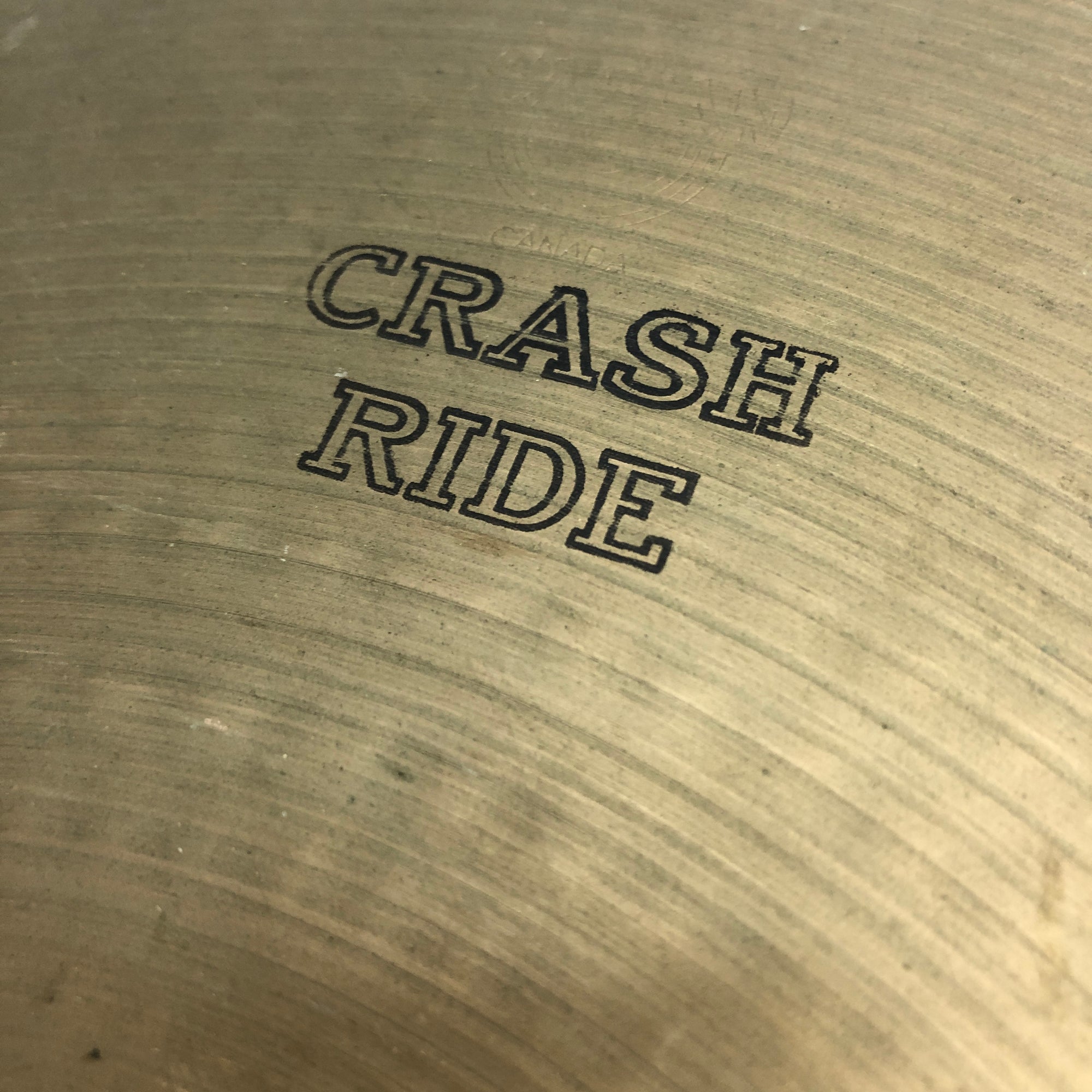 Sabian 20 Vintage 1980s Crash Ride Cymbal