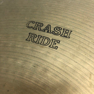 Sabian 20 Vintage 1980s Crash Ride Cymbal