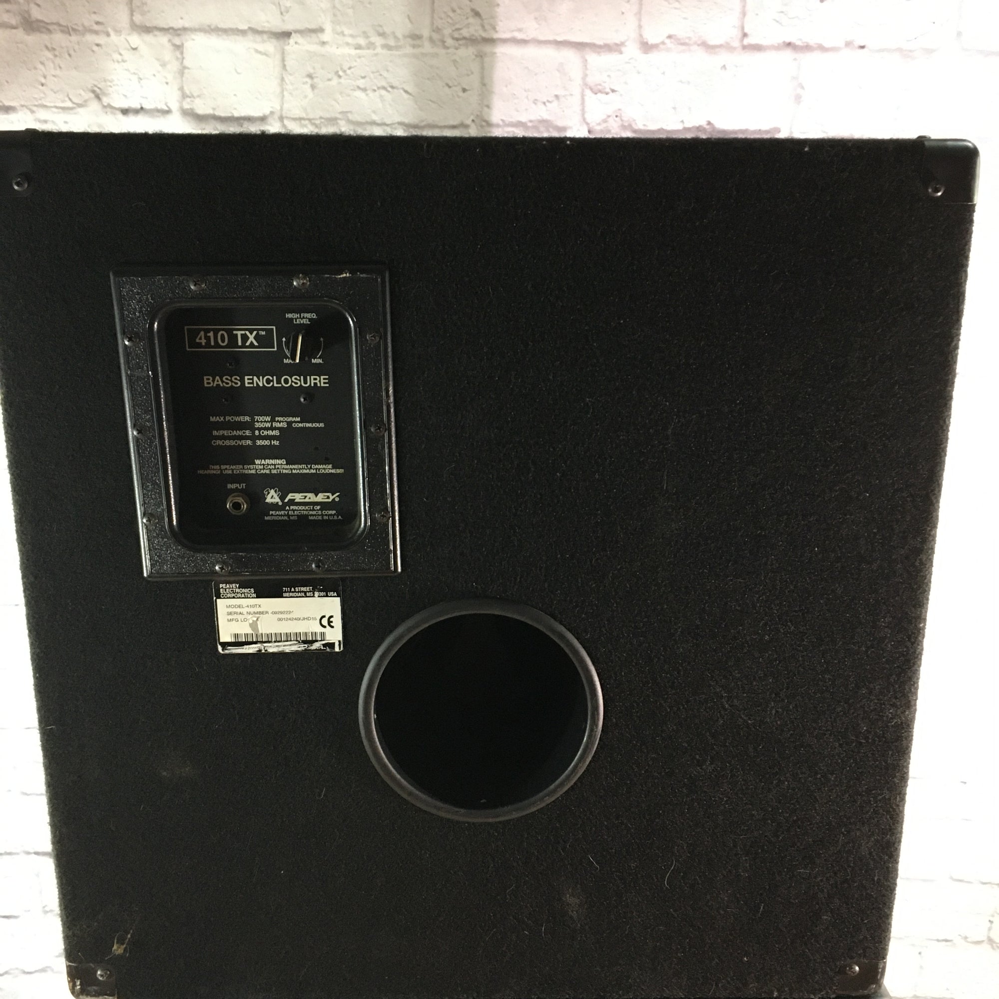 Peavey 410 TX Bass Cabinet