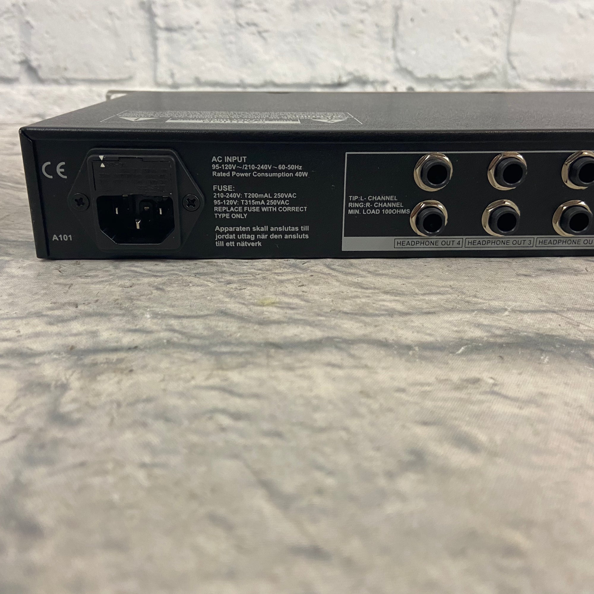 Alto HPA4 4-Channel Heaphone Amplifier