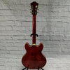 Eastman T486B-RD Hollow Body Thinline with Case Hollow Body Electric Guitar