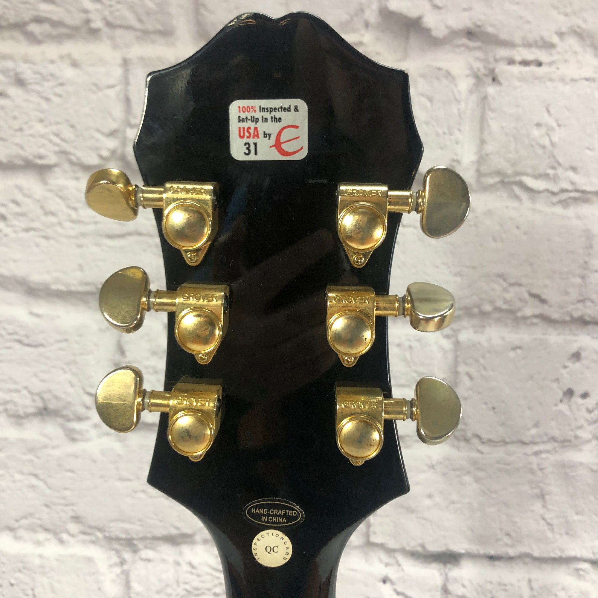 2010 Epiphone Sheraton II Semi-Hollow Guitar w/ Case - Evolution Music