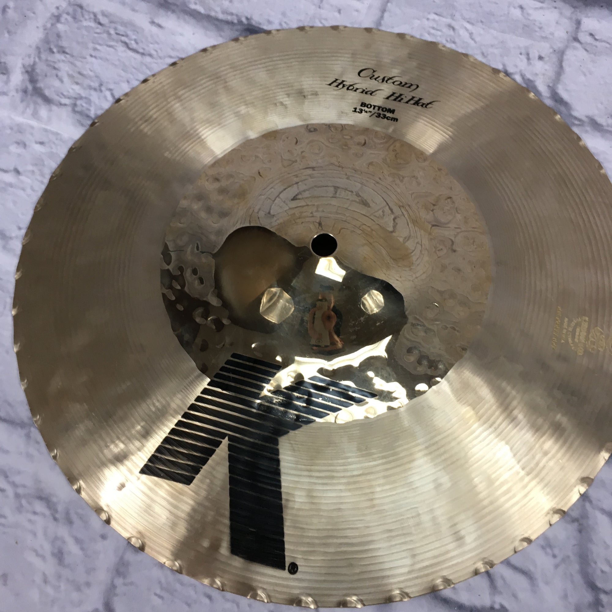 Zildjian 13.25in K Custom Hybrid Hi Hat Cymbal Pair