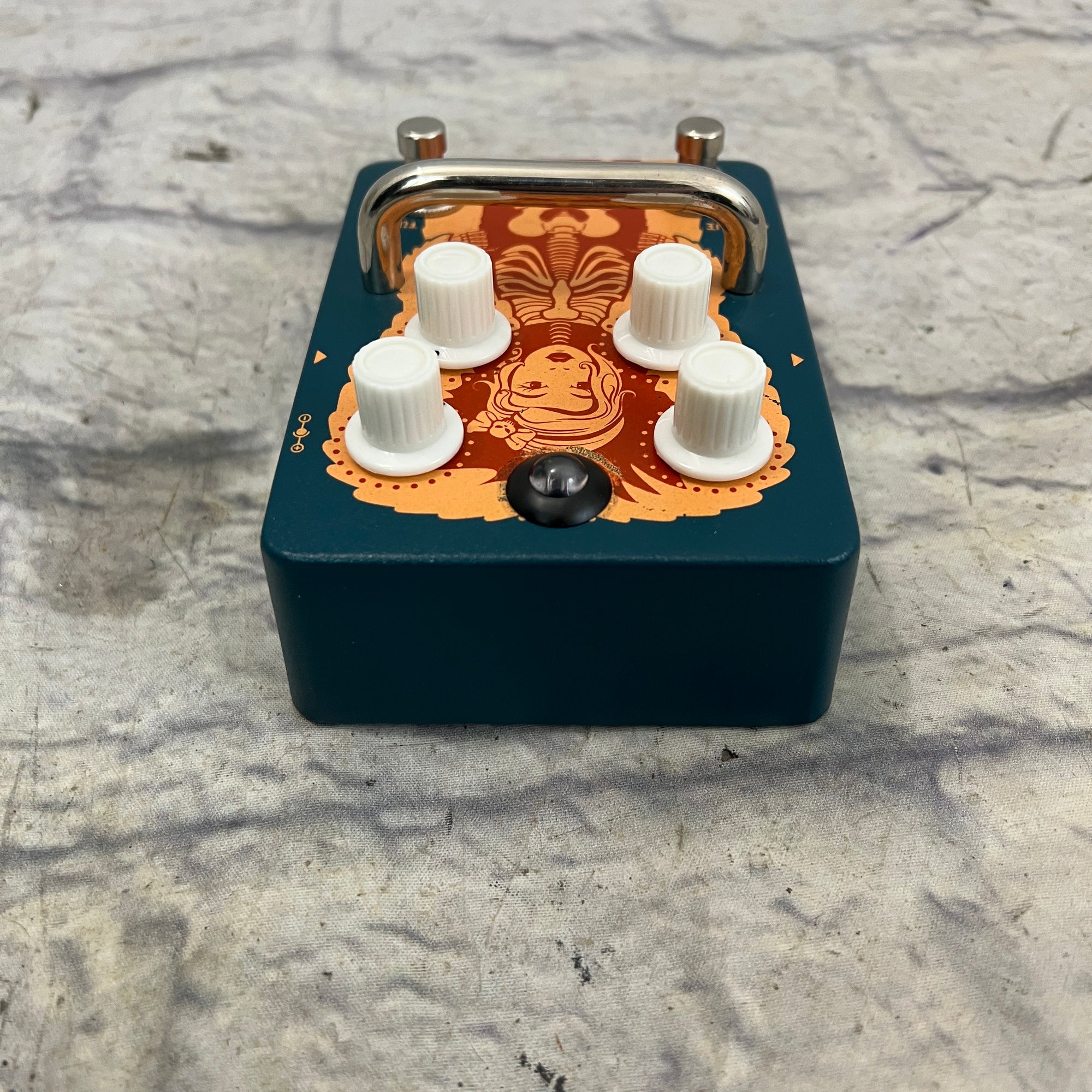 Orange Pedals Fur Coat Fuzz Pedal