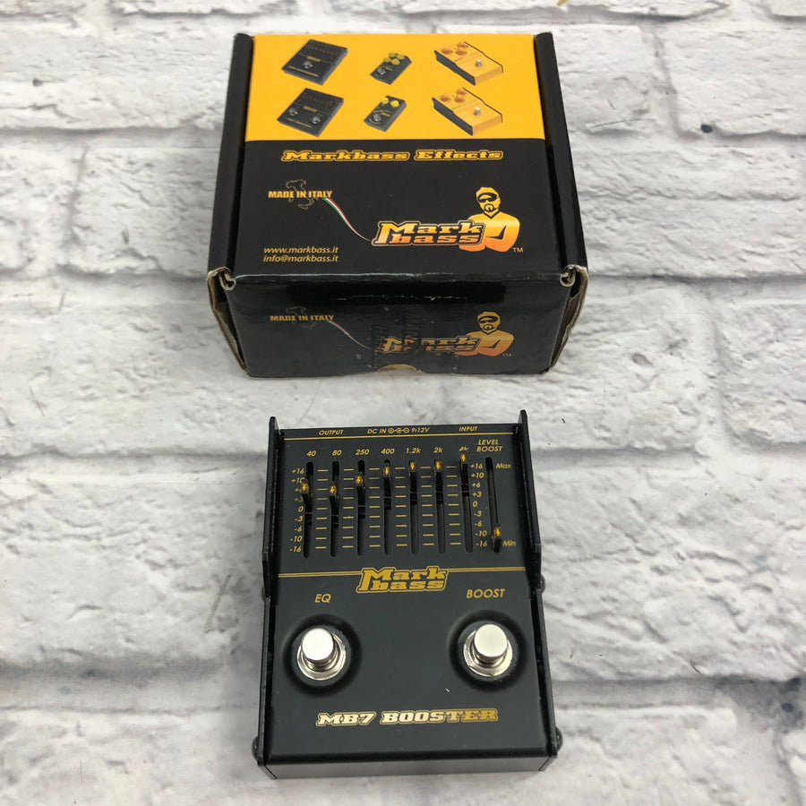MarkBass MB7 Boost Bass Effects Pedal