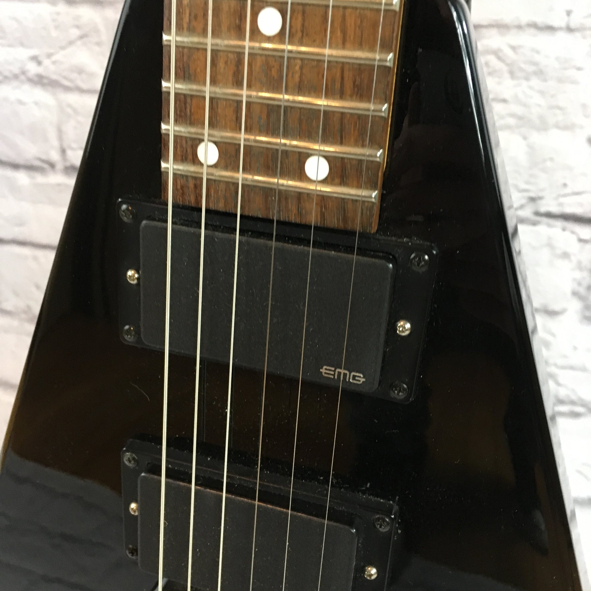 Jackson Rhodes V Black Electric Guitar