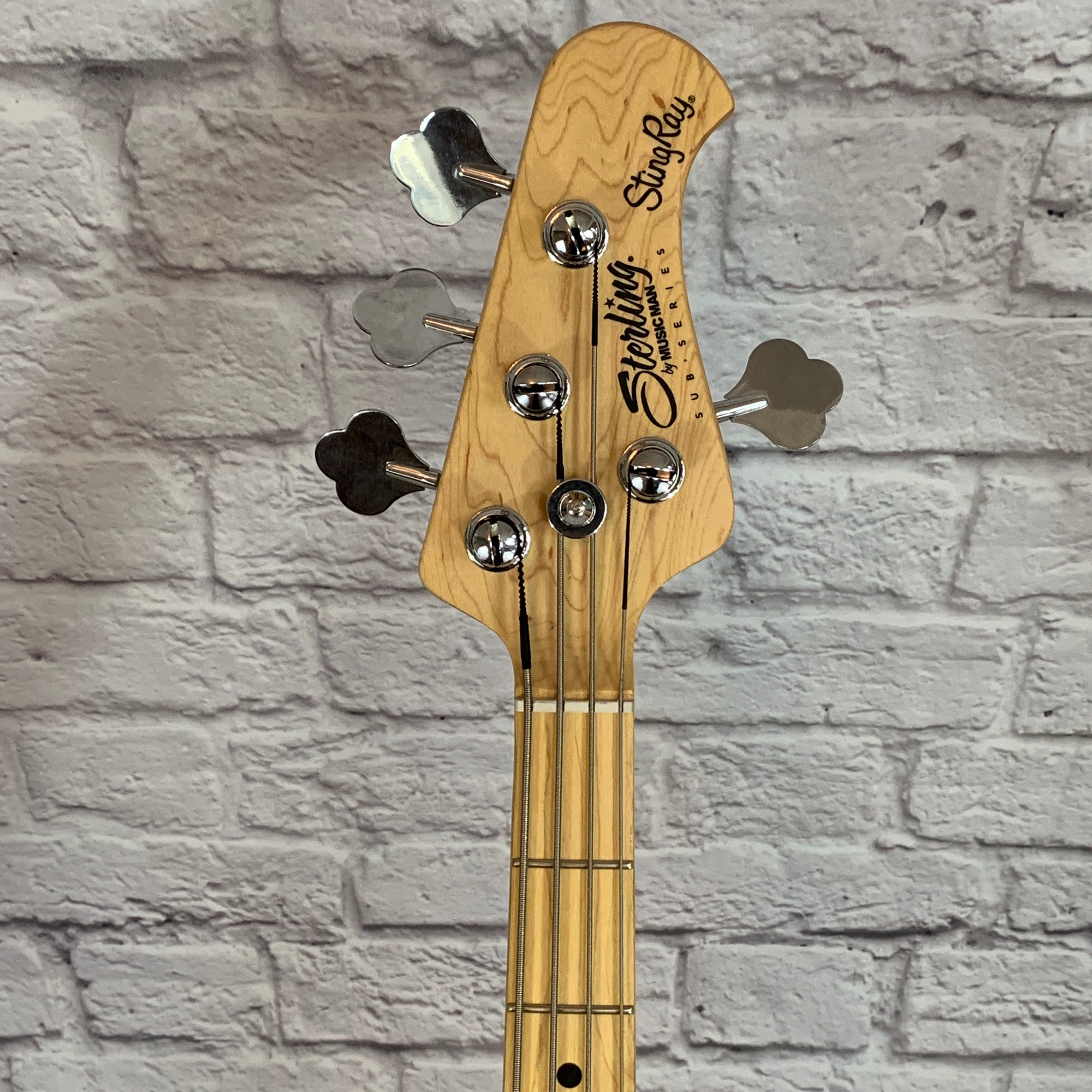 Sterling by Music Man SUB Sting Ray 4 String Bass Black