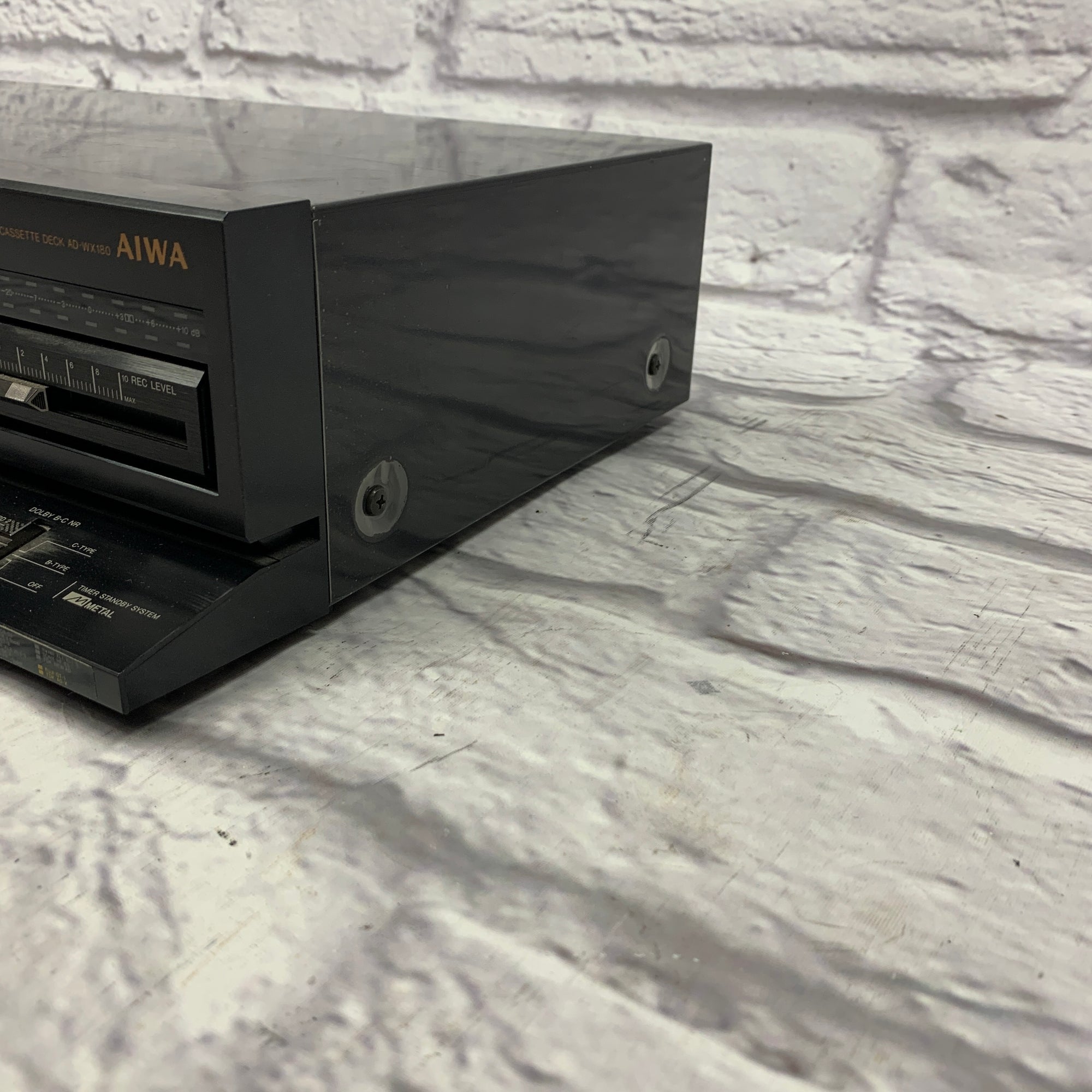 1989 Aiwa AD-WX180 Dual Well Cassette Player