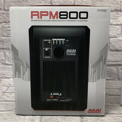 Akai RPM800 Studio Monitor Pair