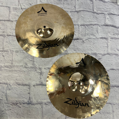 Zildjian 14 A Custom Mastersound Hi Hat Cymbal Pair