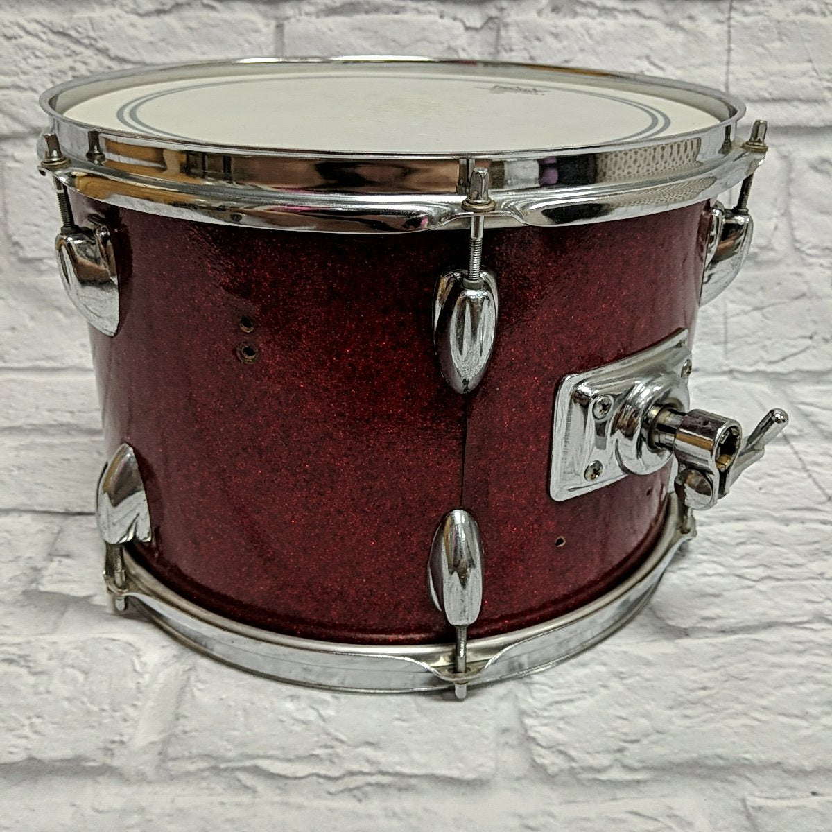 Vintage Stewart 13 x 9 Rack Tom Red Sparkle Made in Japan MIJ