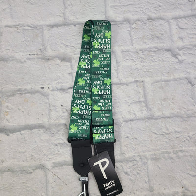 Perri's Leathers LPCP-6851 Saint Patrick's Day Guitar Strap