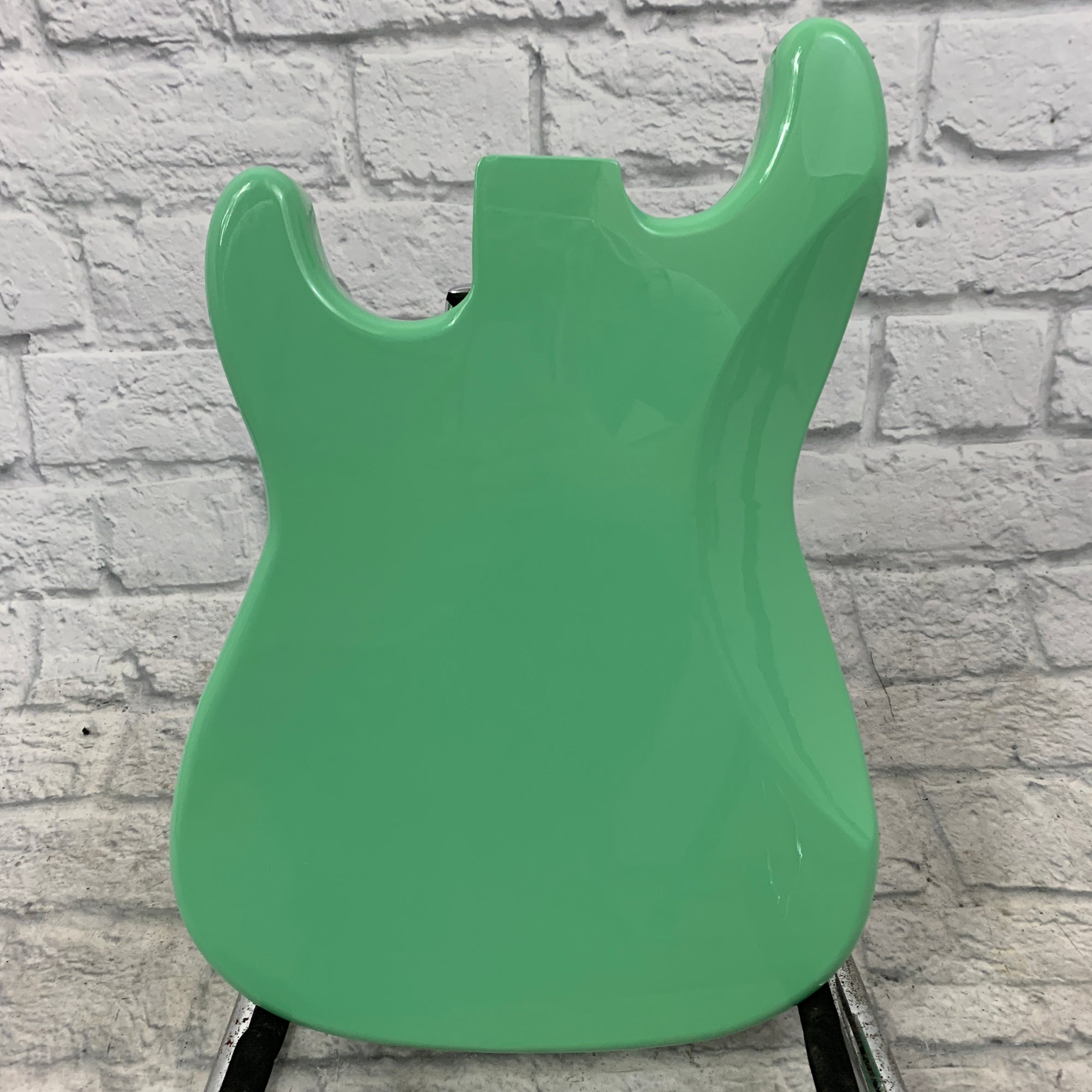 Solid Ash Surf Green Guitar Body Electric Guitar Body - New Old Stock!