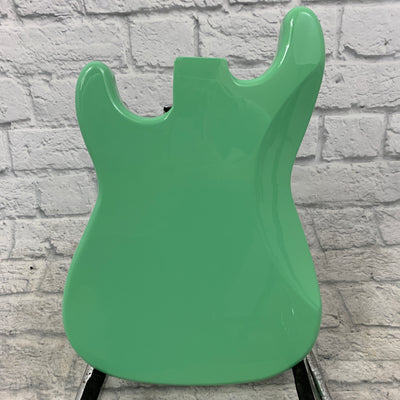 Solid Ash Surf Green Guitar Body Electric Guitar Body - New Old Stock!