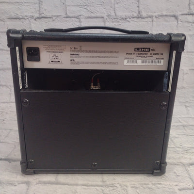 Line 6 Spider IV 15 Watt Practice Guitar Combo Amp