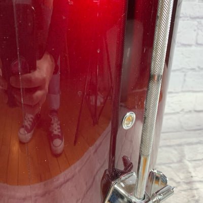 Sonor 16 x 15 Floor Tom Burgundy Red