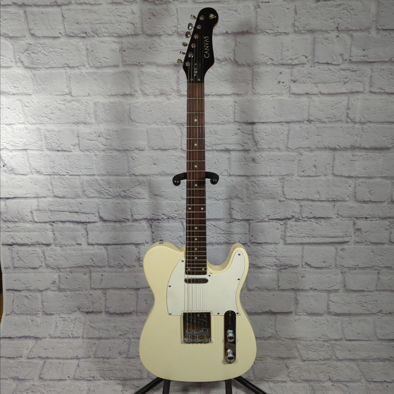 Canvas CMF White Tele Partscaster Electric Guitar