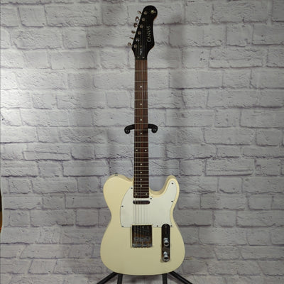 Canvas CMF White Tele Partscaster Electric Guitar