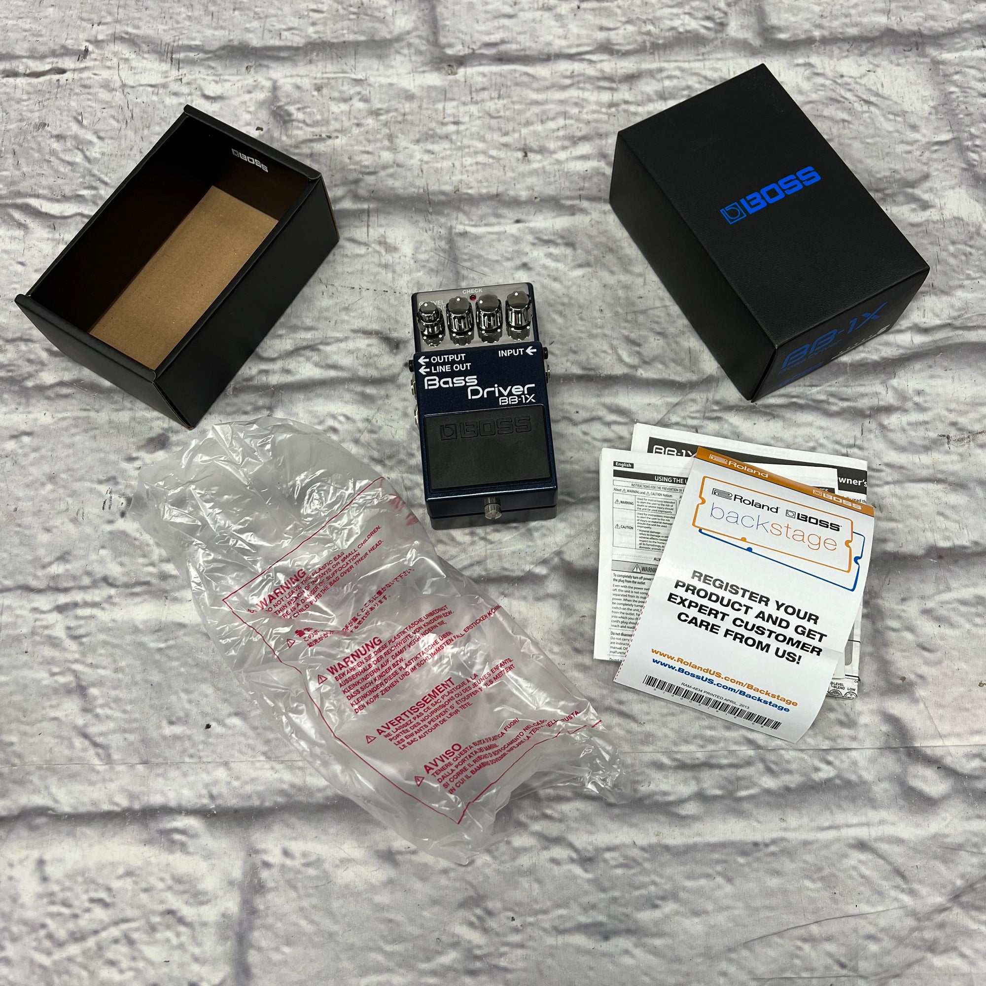 Boss BB-1X Bass Guitar Pedal