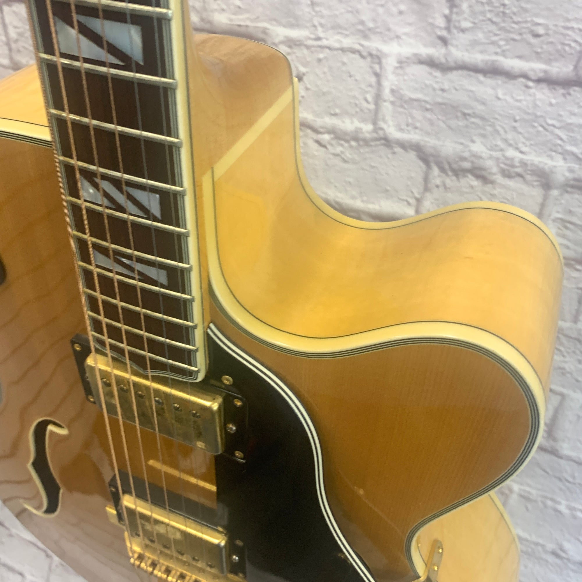 Washburn J-6S Montgomery HollowBody W/ Bigsby - Natural