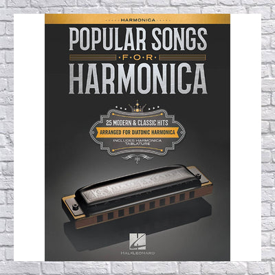 Hal Leonard Popular Songs For Harmonica (25 Modern & Classic Hits Arranged For Diatonic Harmonica)