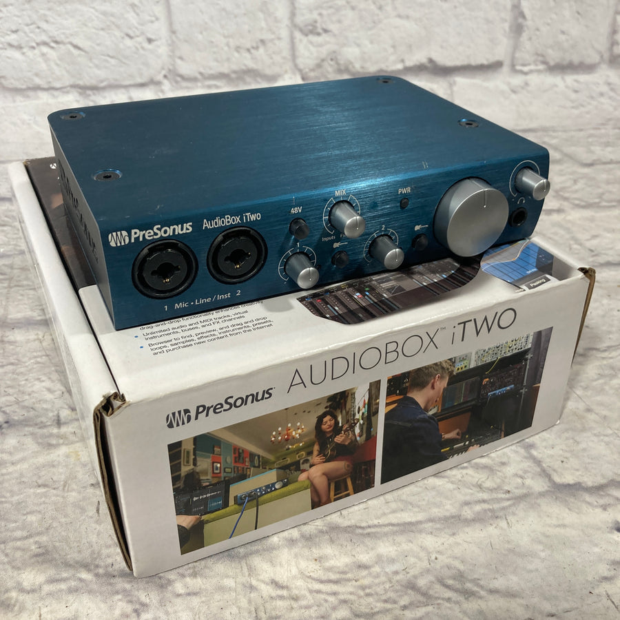 Presonus Audiobox iTWO Interface w/ USB Cable