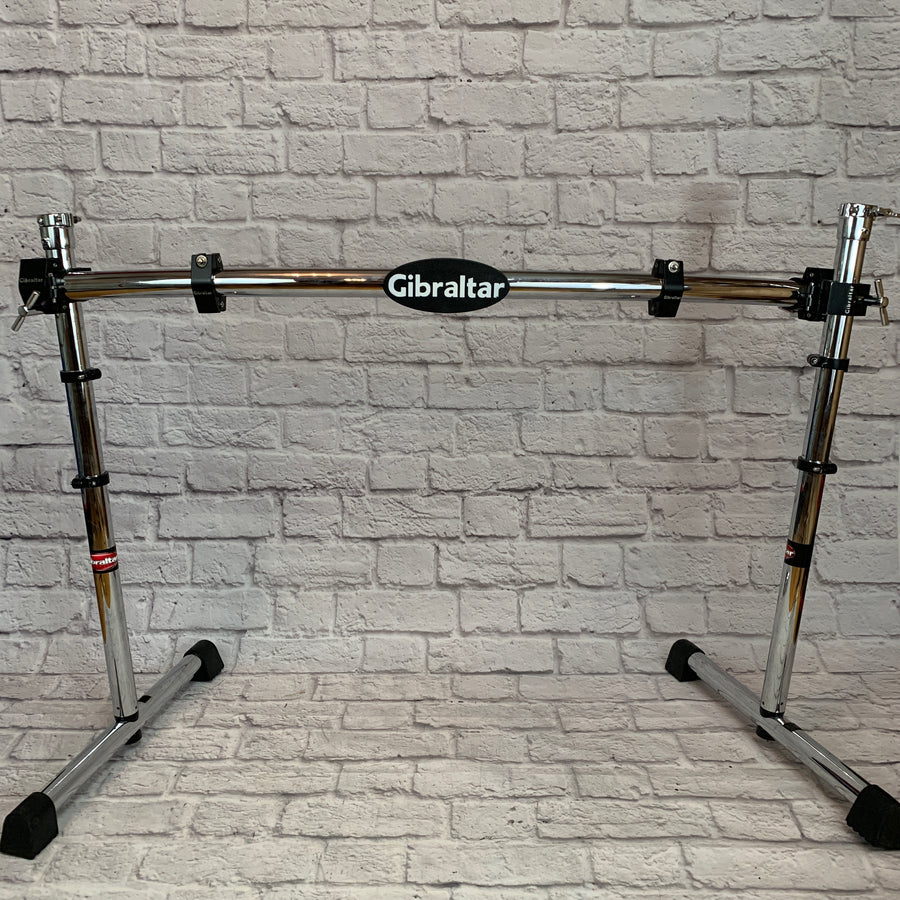 Gibraltar GCS-400C Road Series Chrome Drum Rack w/ Side Wings - Curved
