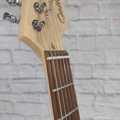 Gatto Strat Style Candy Blue EMG Electric Guitar