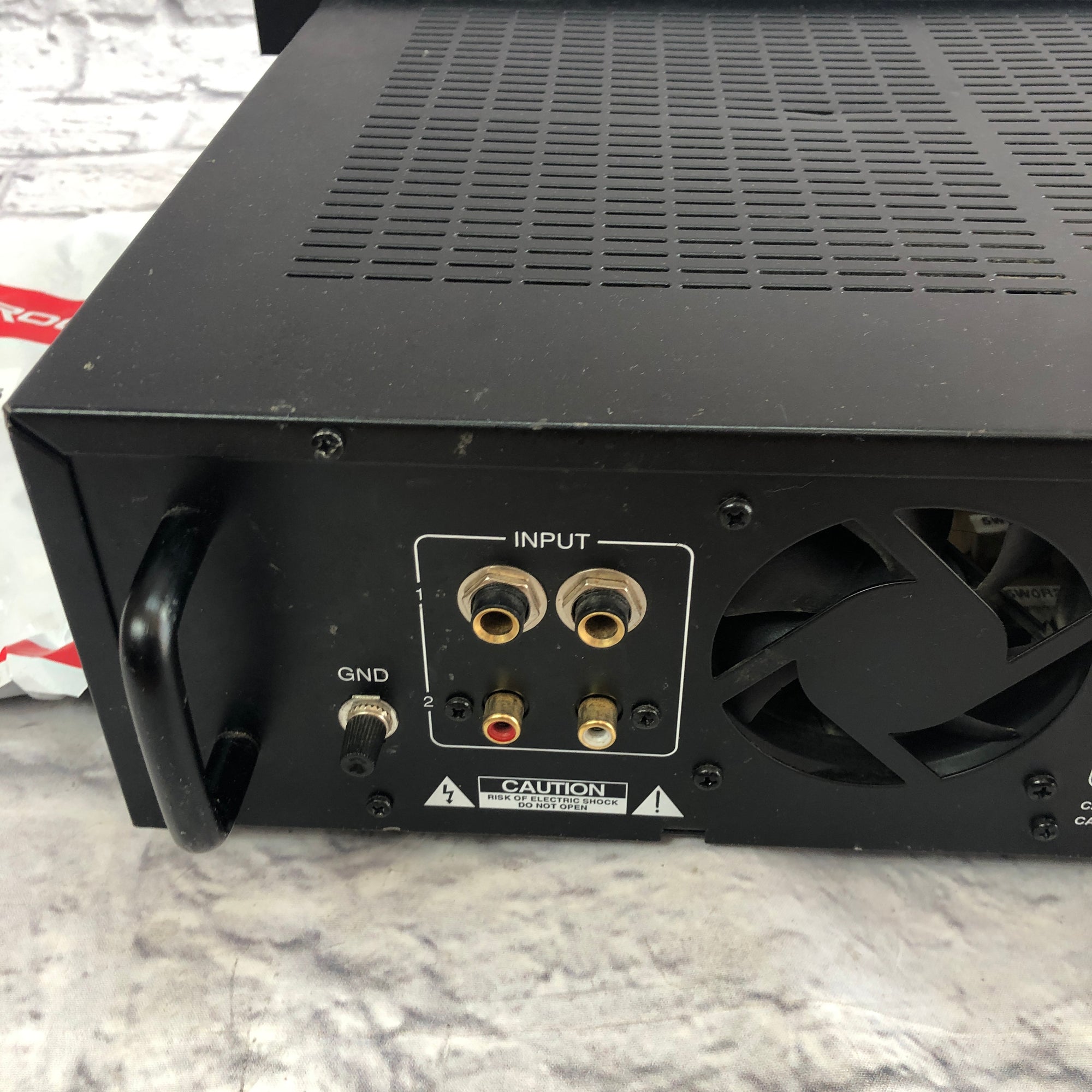 Pyramid PA800X Solid State Power Amp w/Speaker Wire