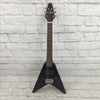 Jay Turser Jr. Flying V Electric Guitar - Black