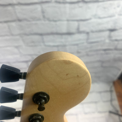 Unknown 22 Fret Maple Guitar neck w/ Tuners