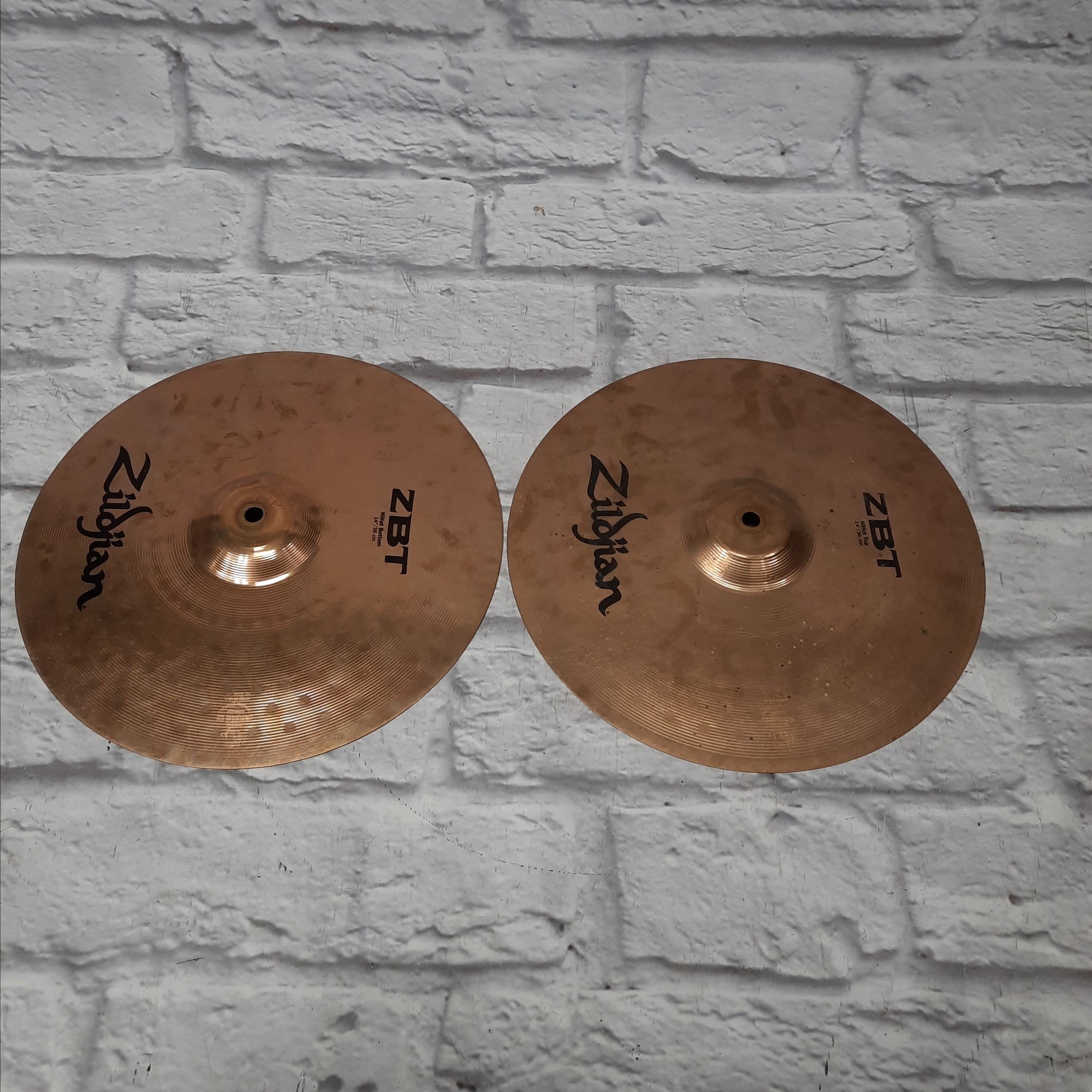 Zildjian ZBT 14" Hi Hat Cymbals (set)