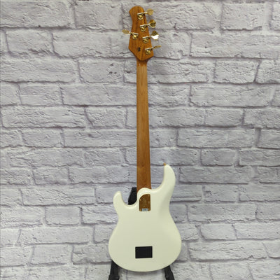 Ernie Ball Music Man StingRay Special 5 HH 5-String Ivory White Bass Guitar