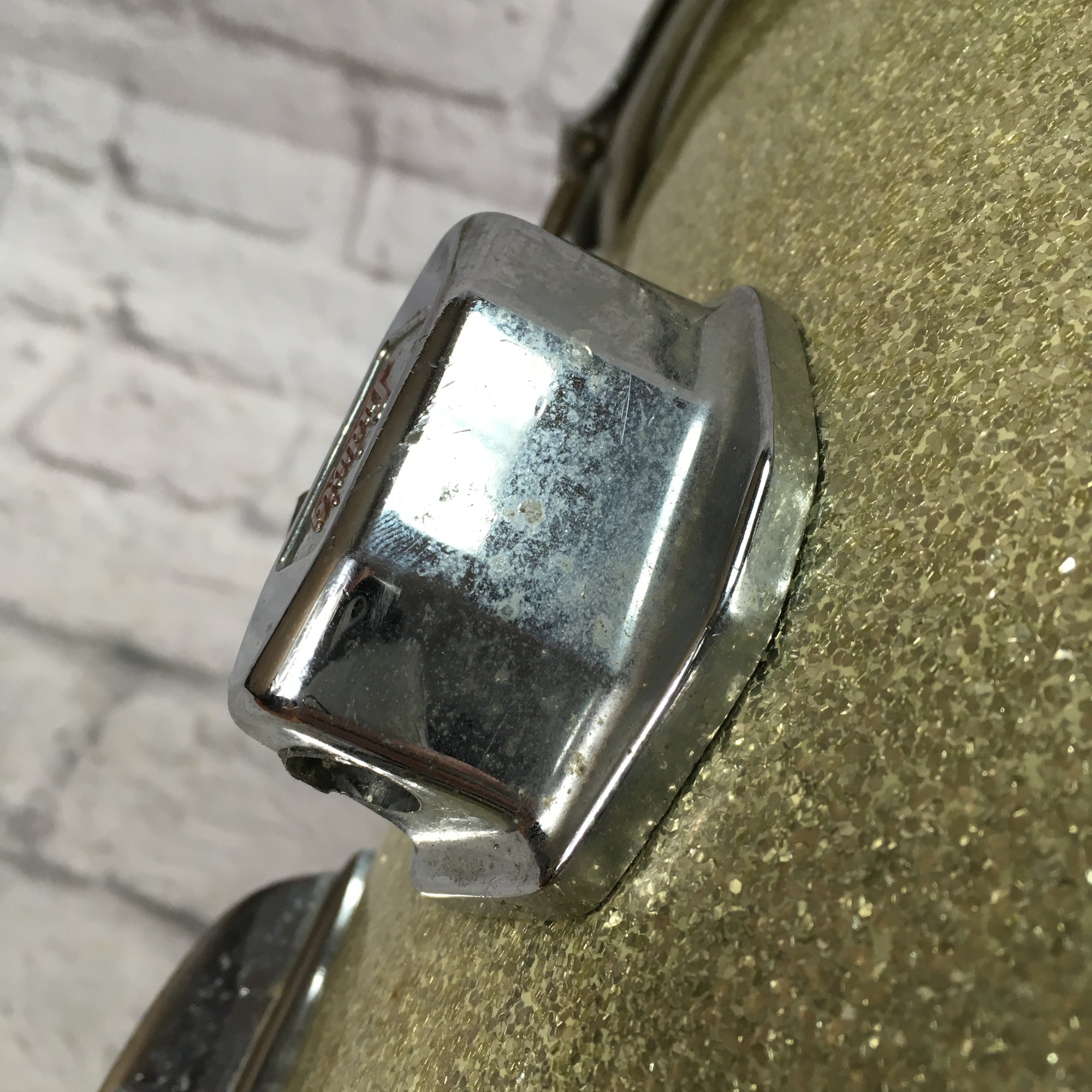 Vintage Ludwig 14x10 Silver Sparkle Tom