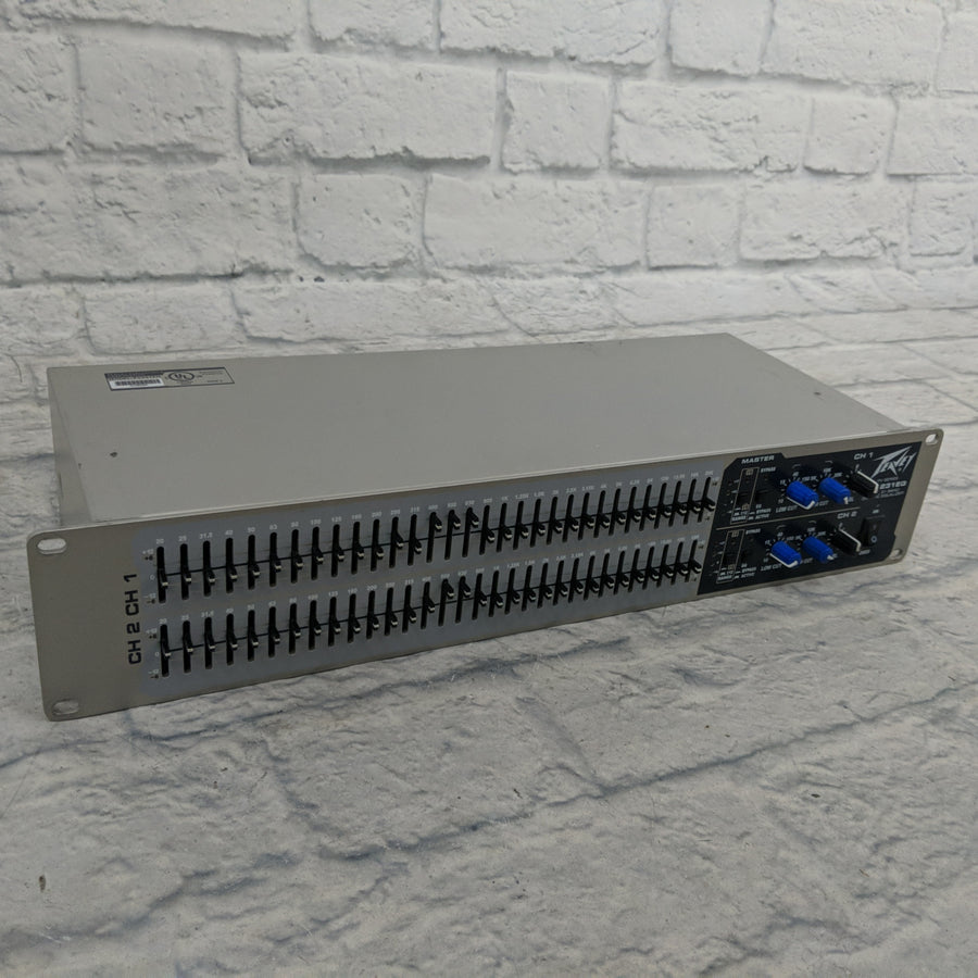 Peavey Dual 31 Band Graphic Equalizer