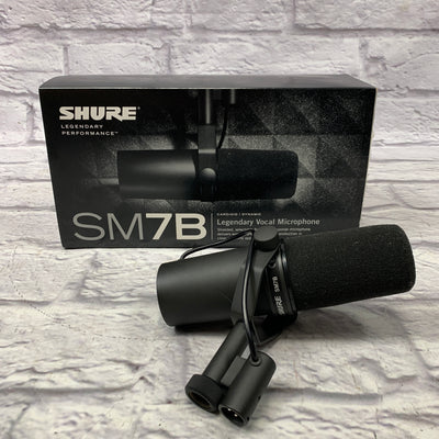 Shure SM7B Cardioid Dynamic Microphone