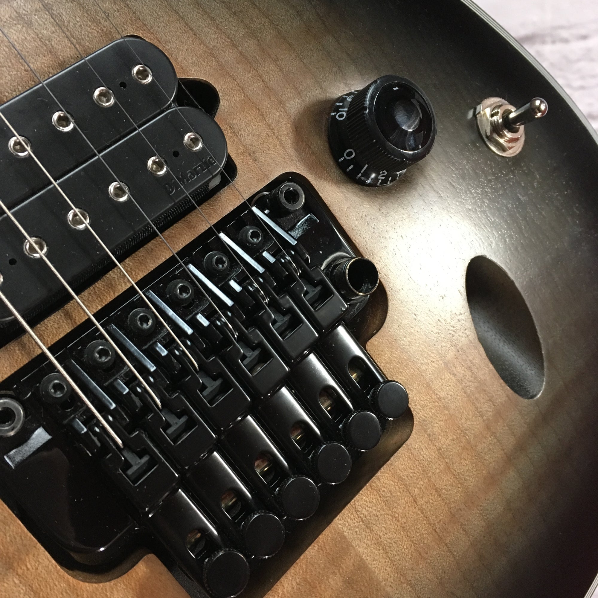 Ibanez SIX6DFM Dark Space Burst Electric Guitar
