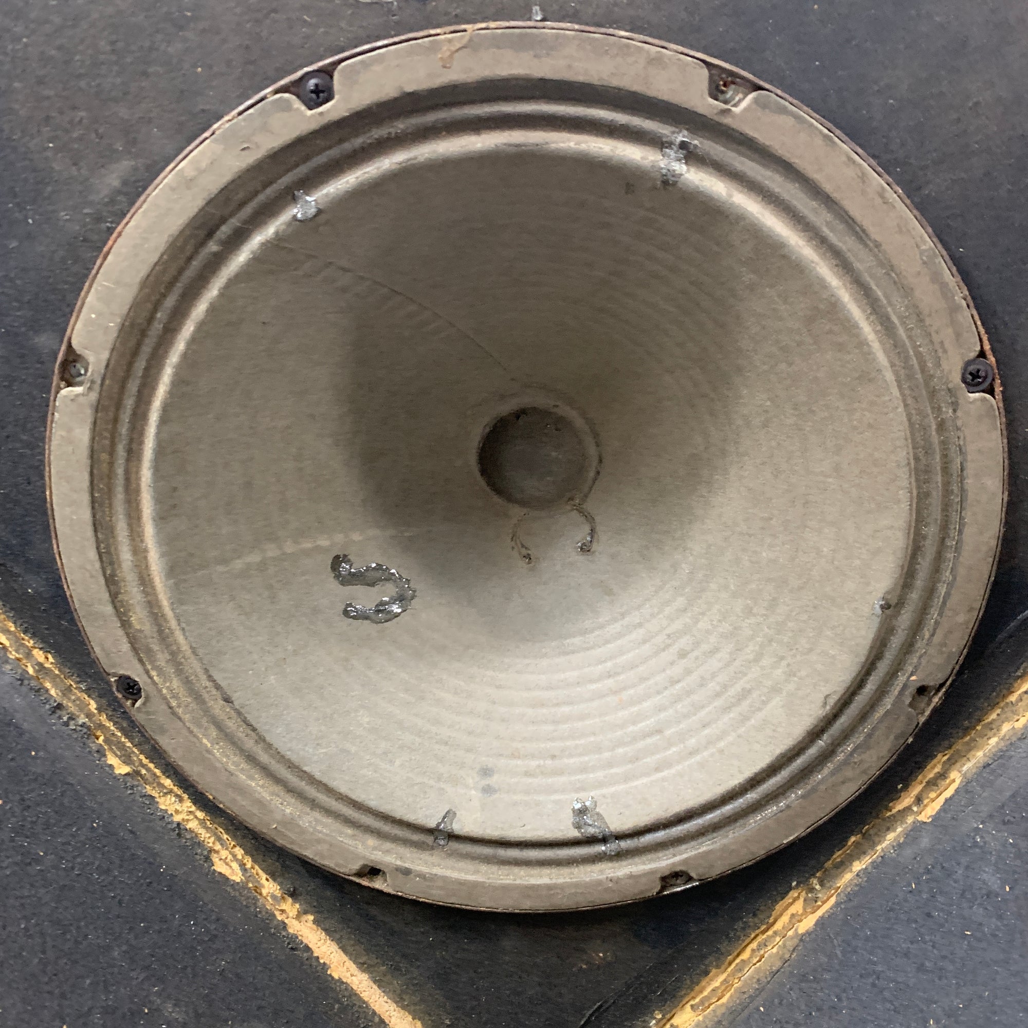 1960s Fender Bassman 412 Pyramid Speaker Cabinet