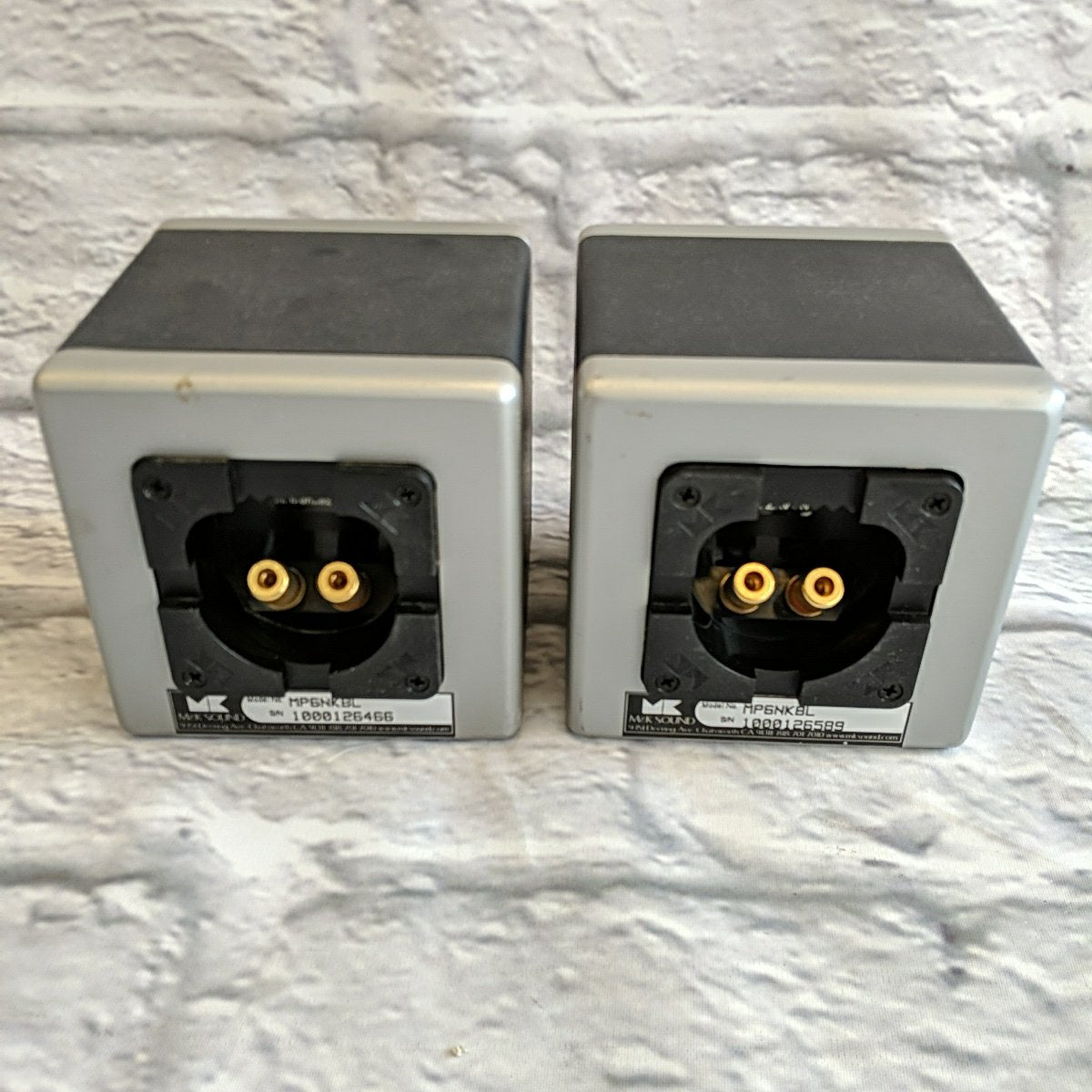 Miller & Kreisel MP6NKBL Speaker Pair