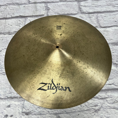 Zildjian 20" Ping Ride Cracked Ride Cymbal